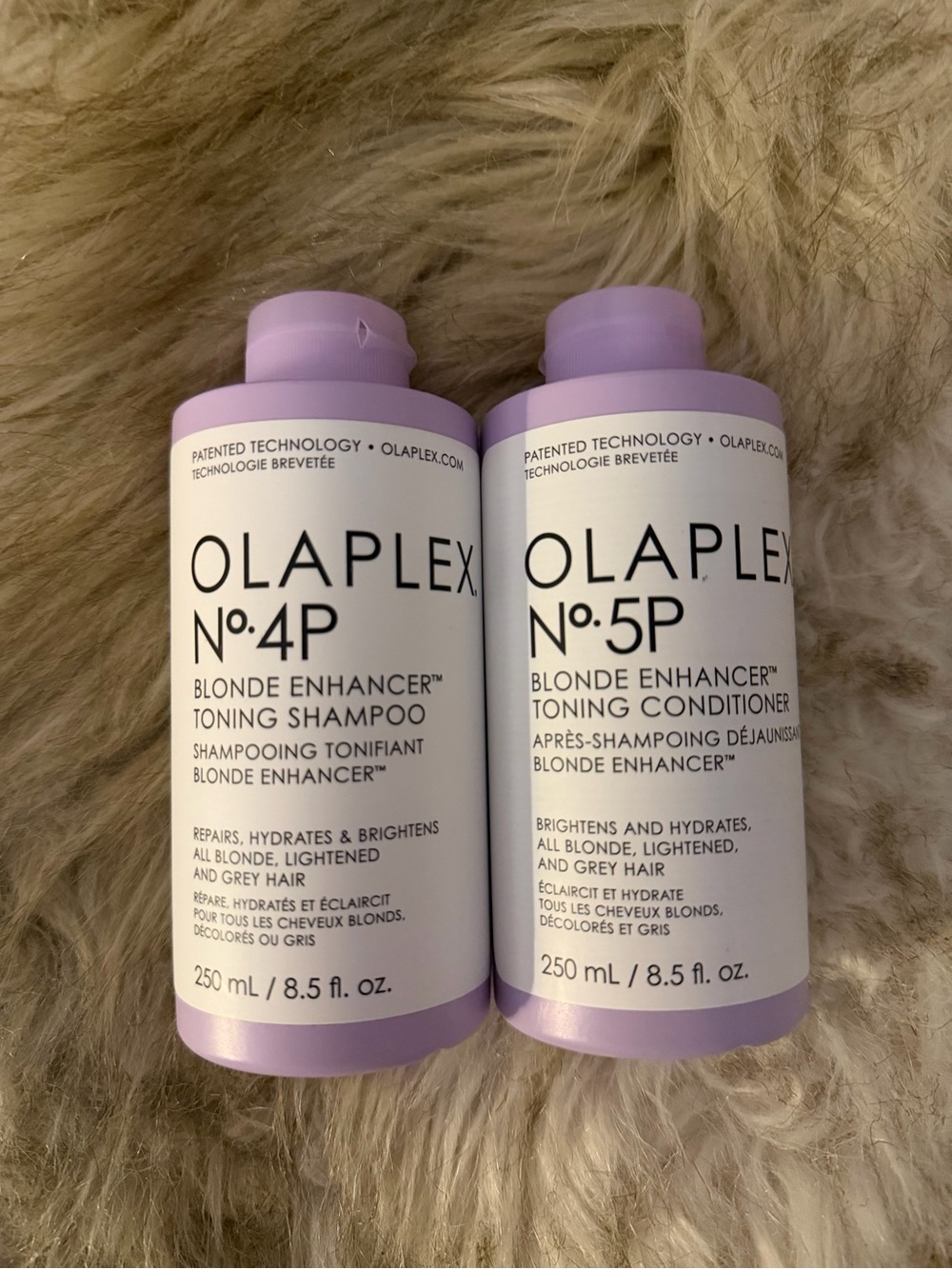Olaplex No.4P Blonde Enhancer Shampoo & No.5P Toning Conditioner SET BRAND NEW